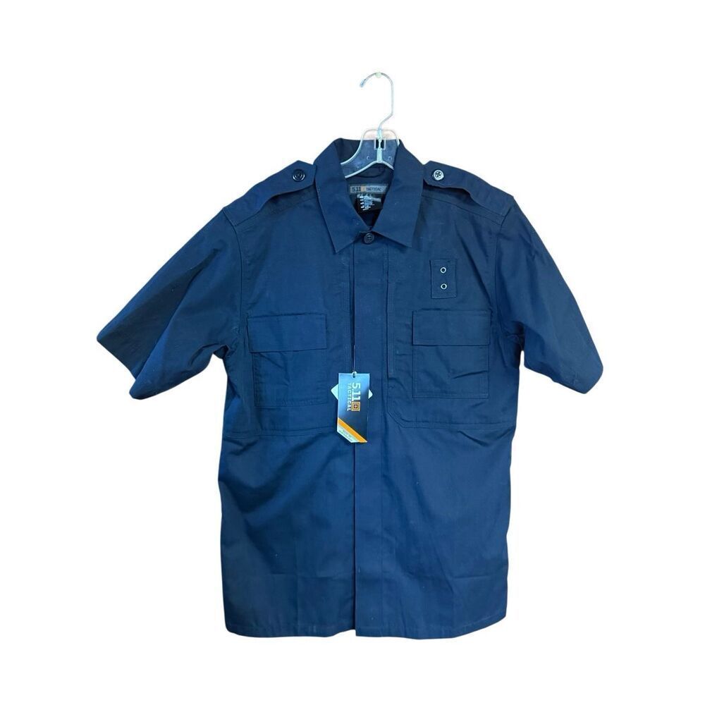 5.11 Tactical PDU Taclite Short Sleeve Shirt Dark Navy Sz S NWT